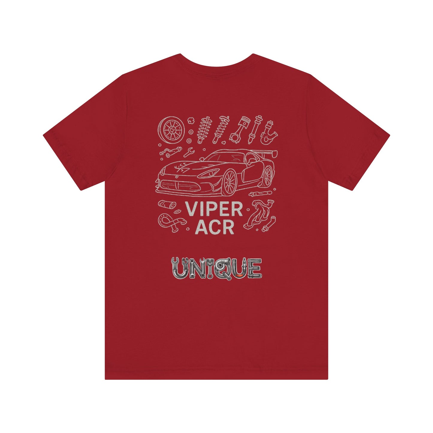 Unisex Viper ACR Car Tee, Automotive Enthusiast Shirt, Cool Graphic T-Shirt, Car Lover Gift, Unique Short Sleeve Top, Casual Wear