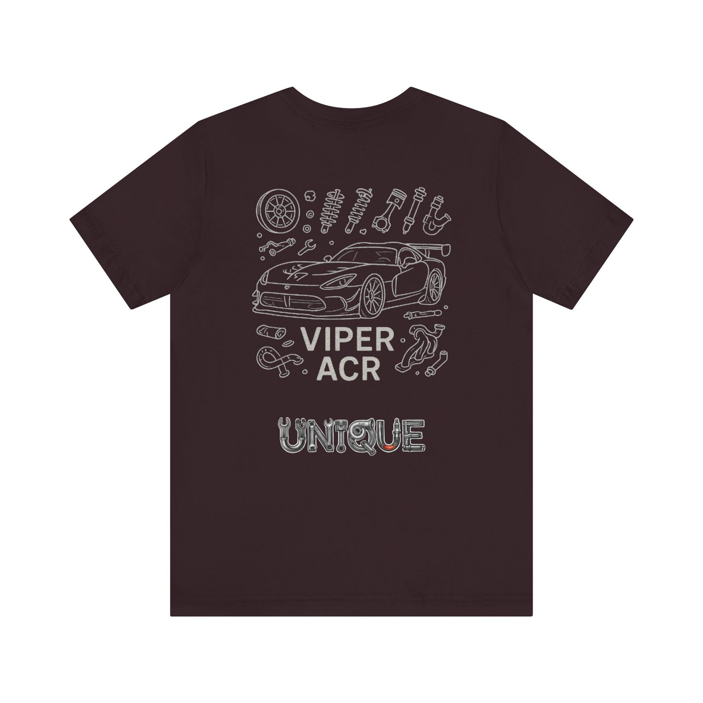 Unisex Viper ACR Car Tee, Automotive Enthusiast Shirt, Cool Graphic T-Shirt, Car Lover Gift, Unique Short Sleeve Top, Casual Wear