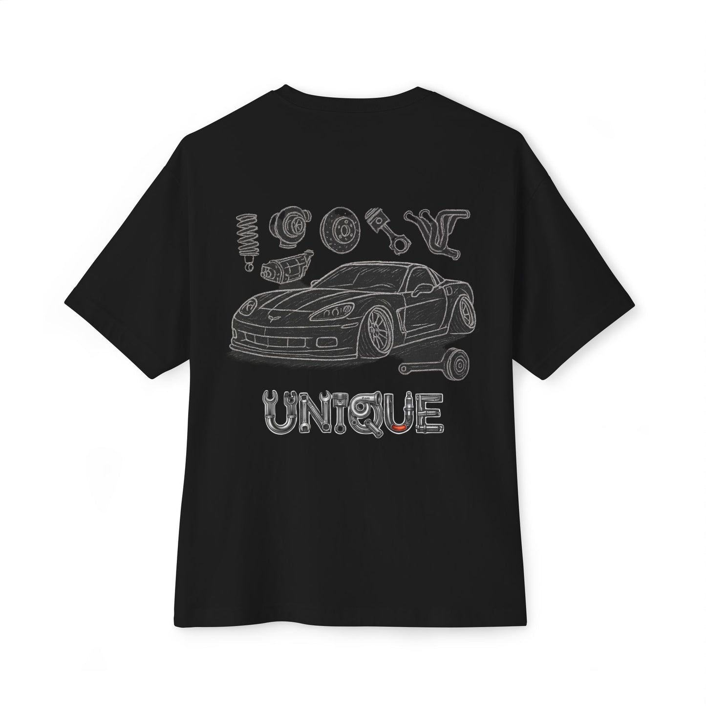 Unisex Oversized Graphic Tee - C6 Vette