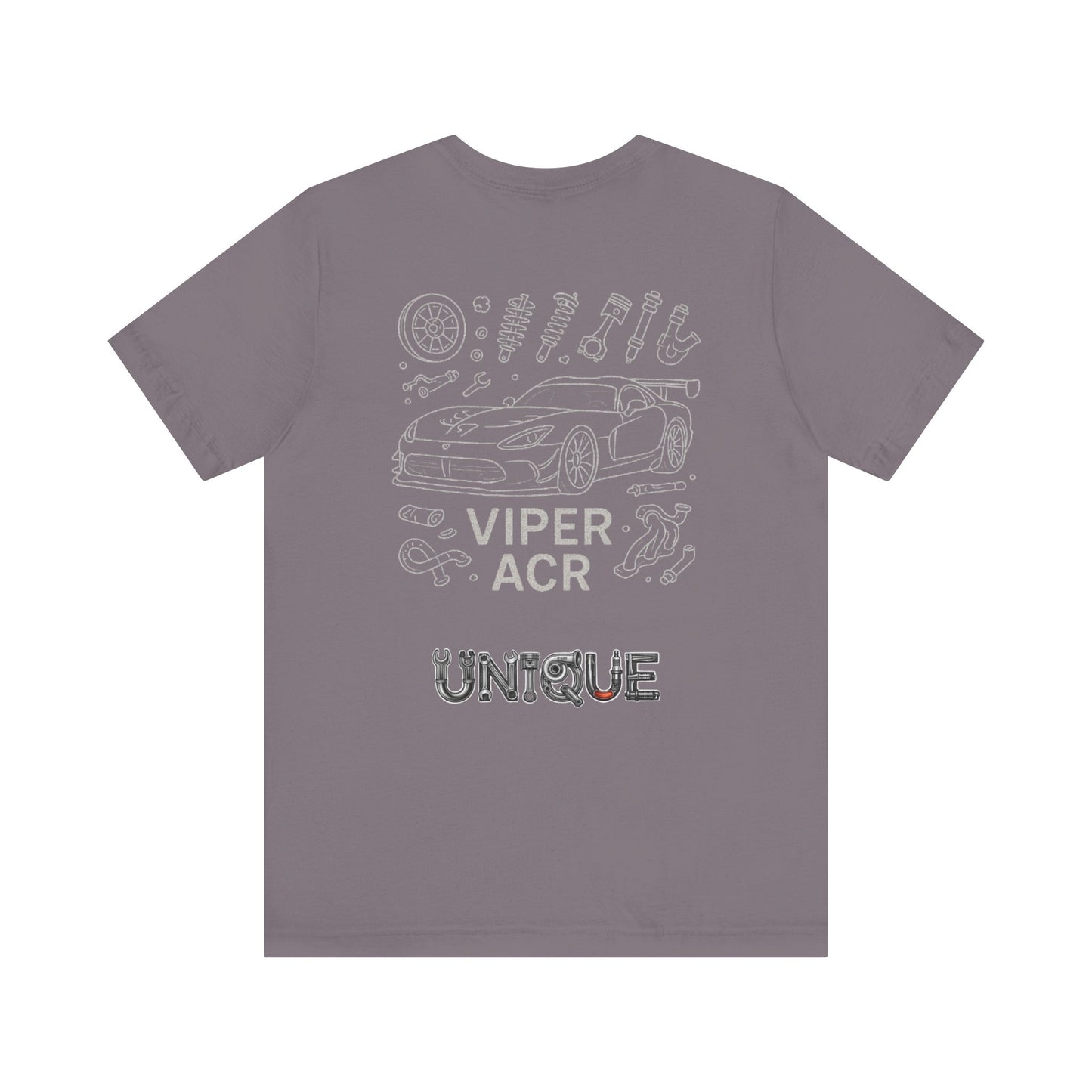 Unisex Viper ACR Car Tee, Automotive Enthusiast Shirt, Cool Graphic T-Shirt, Car Lover Gift, Unique Short Sleeve Top, Casual Wear