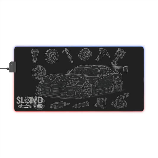 SLAMD Viper ACR LED Mousepad